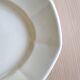 Oval dish Digoin Sarreguemines Blue roses