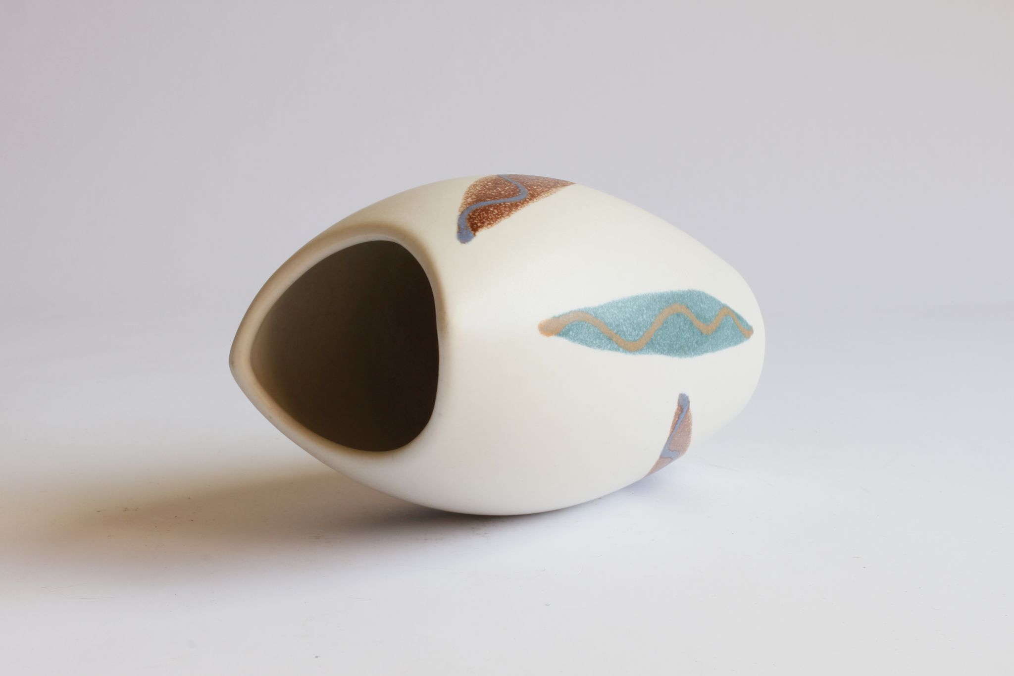 Fischmaul vase by Jasba Keramik, Germany 1950s.