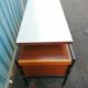 Bureau 1950 bois et métal
