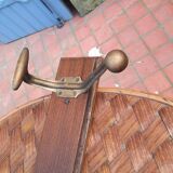 Wall coat rack with 5 hooks