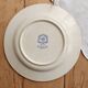 Old Gien Aurélie plate – Ivory earthenware with Lesage fabric pattern