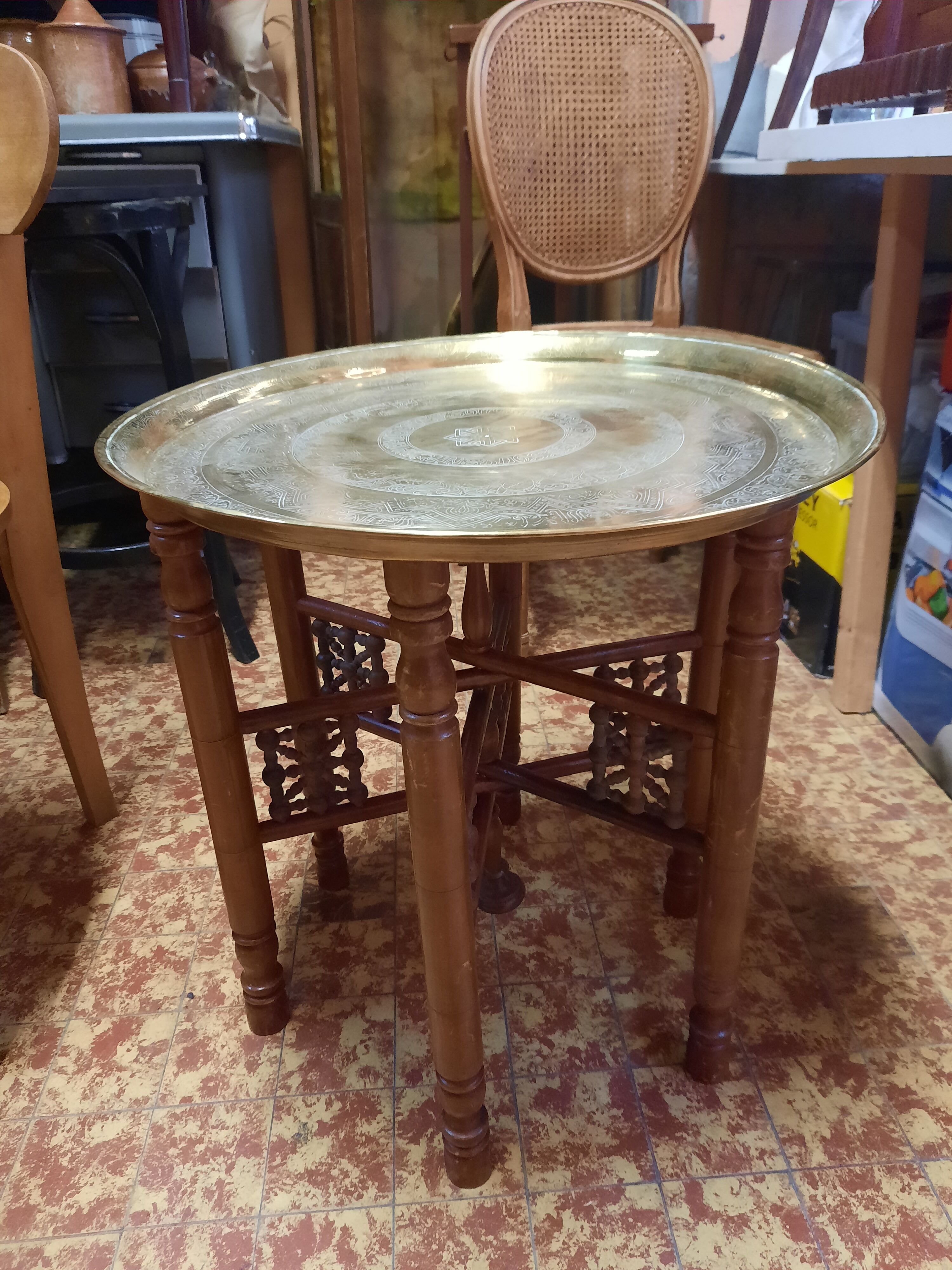 Table basse marocaine