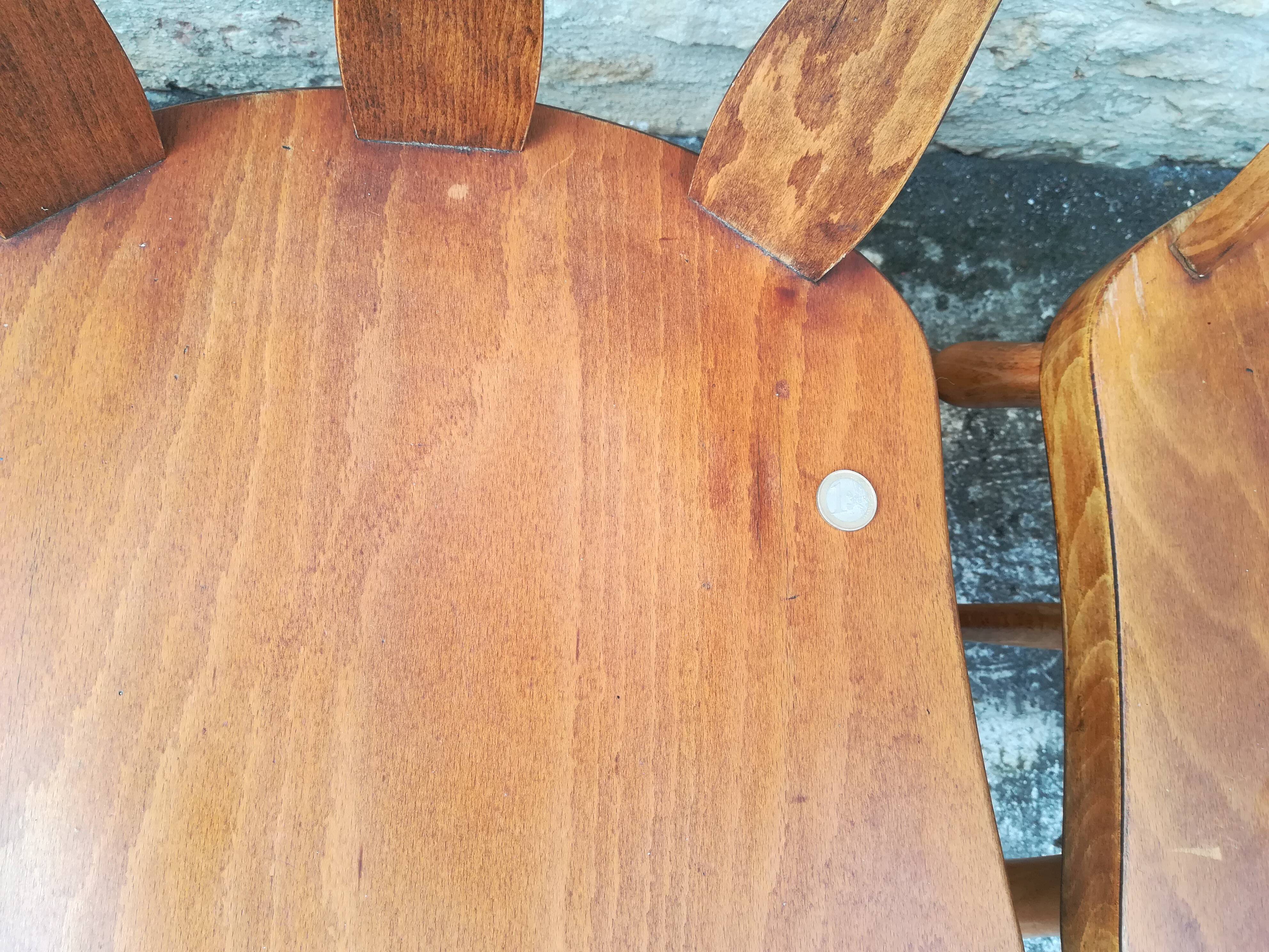 Vintage bistro chairs