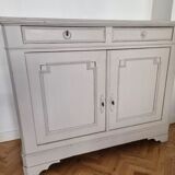 Chic oak country style sideboard