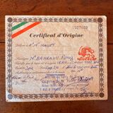 Extra fine Ghoum carpet from Iran in silk, signed Bahrami.