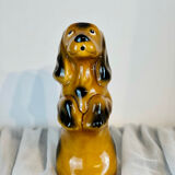 Pitcher / decanter in light brown dog slip