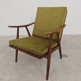 Boomerang armchair by Antonin Suman for Ton Bystrice Thonet 1960