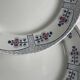 6 flat plates Creil and Montereau Toledo antique earthenware