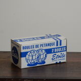 2 boules de pétanque française marque Etoile