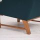 1970s, Danish armchair, furniture wool, solid oak wood.