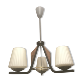 Lustre à 3 feux Arlus des années 60