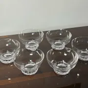 Verres à champagne 6p. Daum