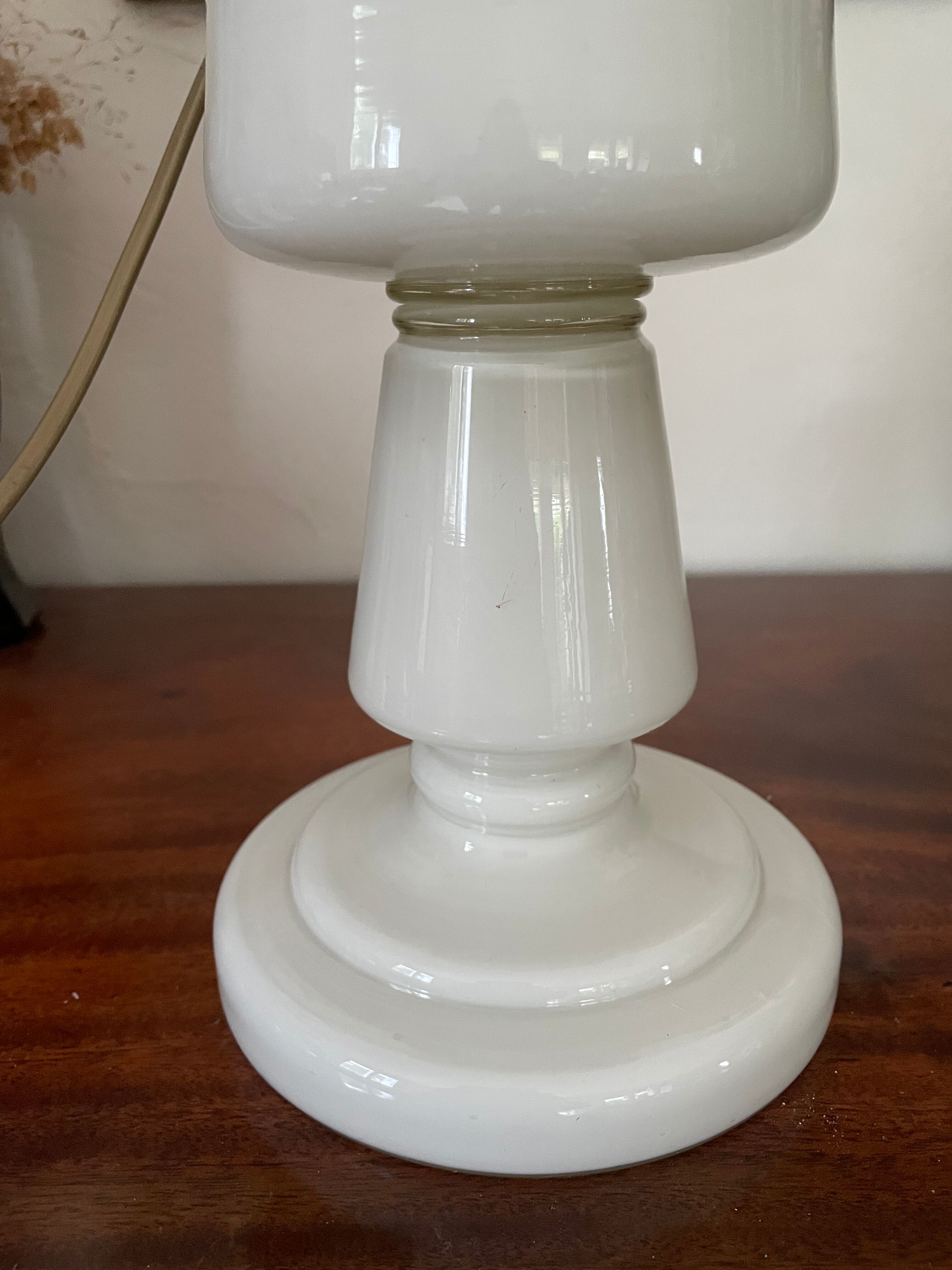 Opaline lamp circa 1900