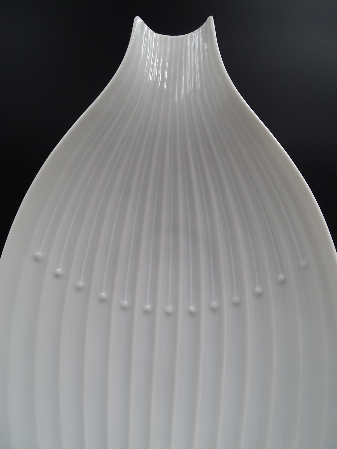 Coupe ou vide-poche en porcelaine blanche - Rosenthal, vers 1970