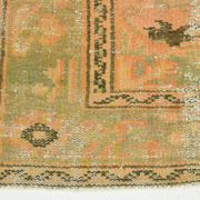 6x9 Shades Of Peach Orange Handmade Wool Oriental Turkish Rug, 180x286Cm