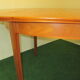 Teak dining table, an extension