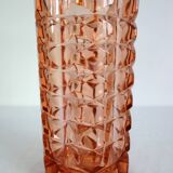 Vase en verre Rosaline, Luminarc, années 1970
