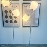 Pair of IKEA Svirvel floor lamps