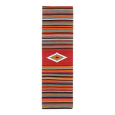 Tapis coureur vintage turc en laine et coton noué à la main des années 1970, 83x281.