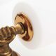 Pair of 1950’s solid brass ‘torch holding hand’ wall sconces by maison arlus
