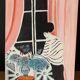 Oil painting on panel