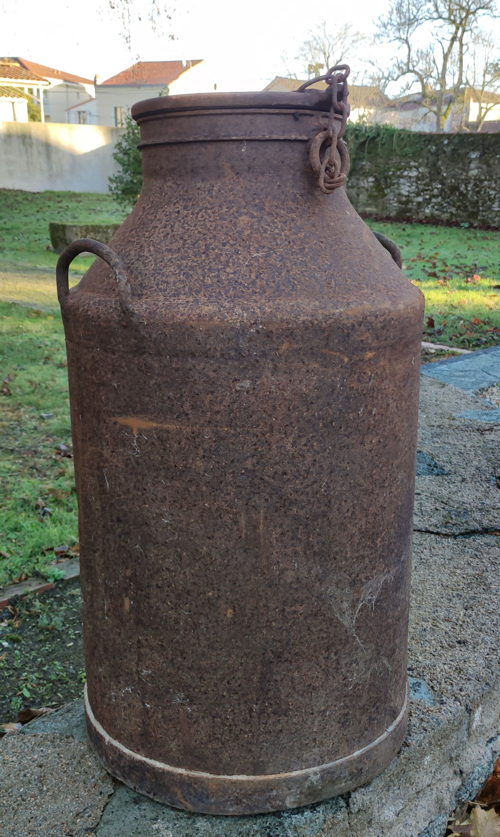 Old milk pot