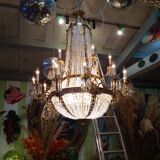 Chandelier with tassels