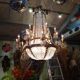 Chandelier with tassels