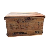 Old wooden crate explosive industrial style 50