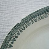 Plat ovale Terre de fer modèle Service Congo
