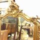 79 x 128 cm wooden fireplace mirror