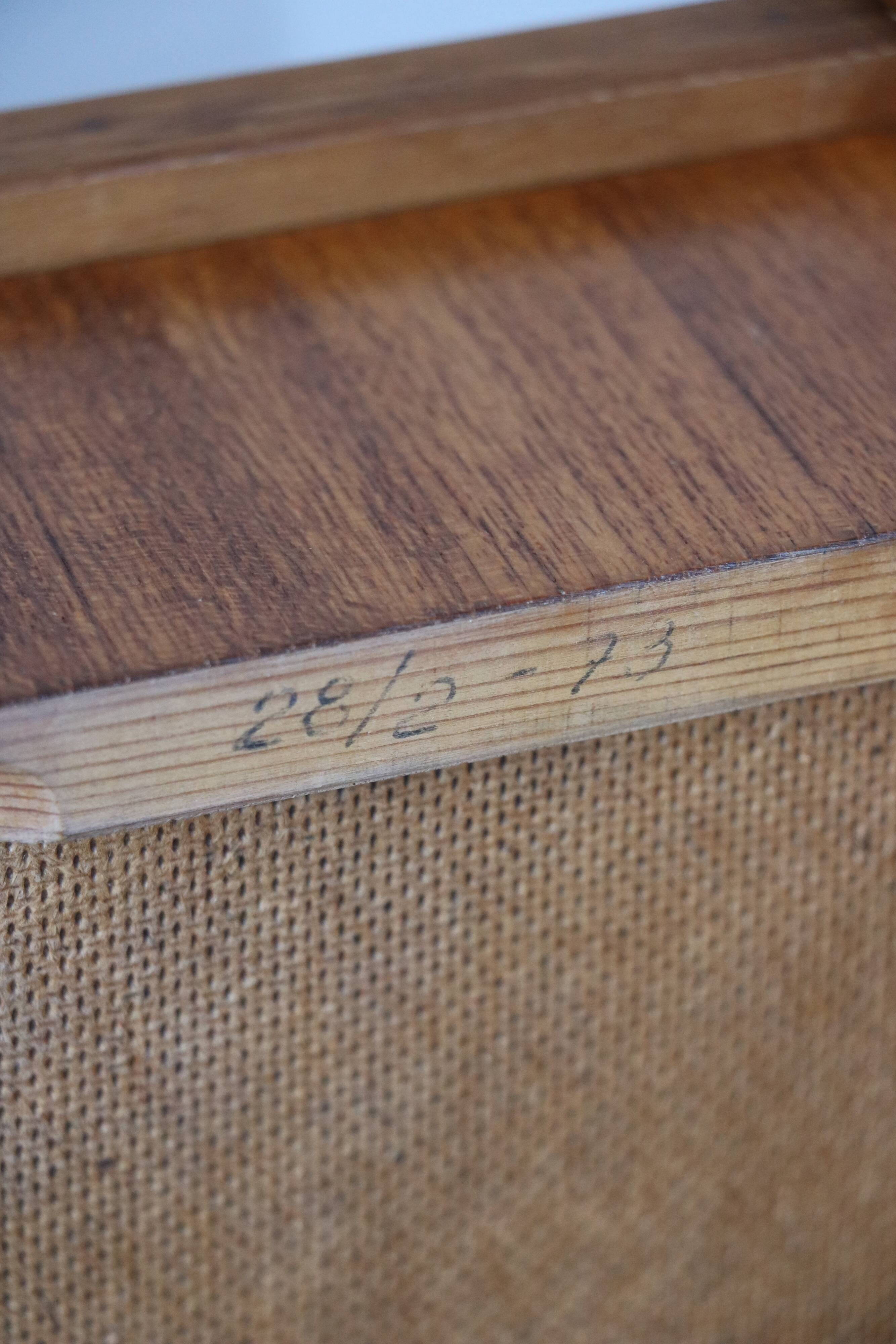 Wall console, Scandinavian entrance furniture, 1970