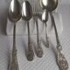 Art Nouveau cutlery set by Armand Frénais, late 19th century, silver-plated metal.
