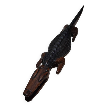 Wooden crocodile