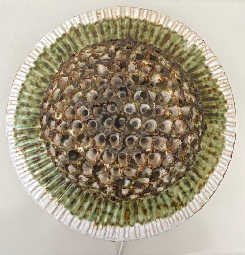 Mid-century ceramic wall lam