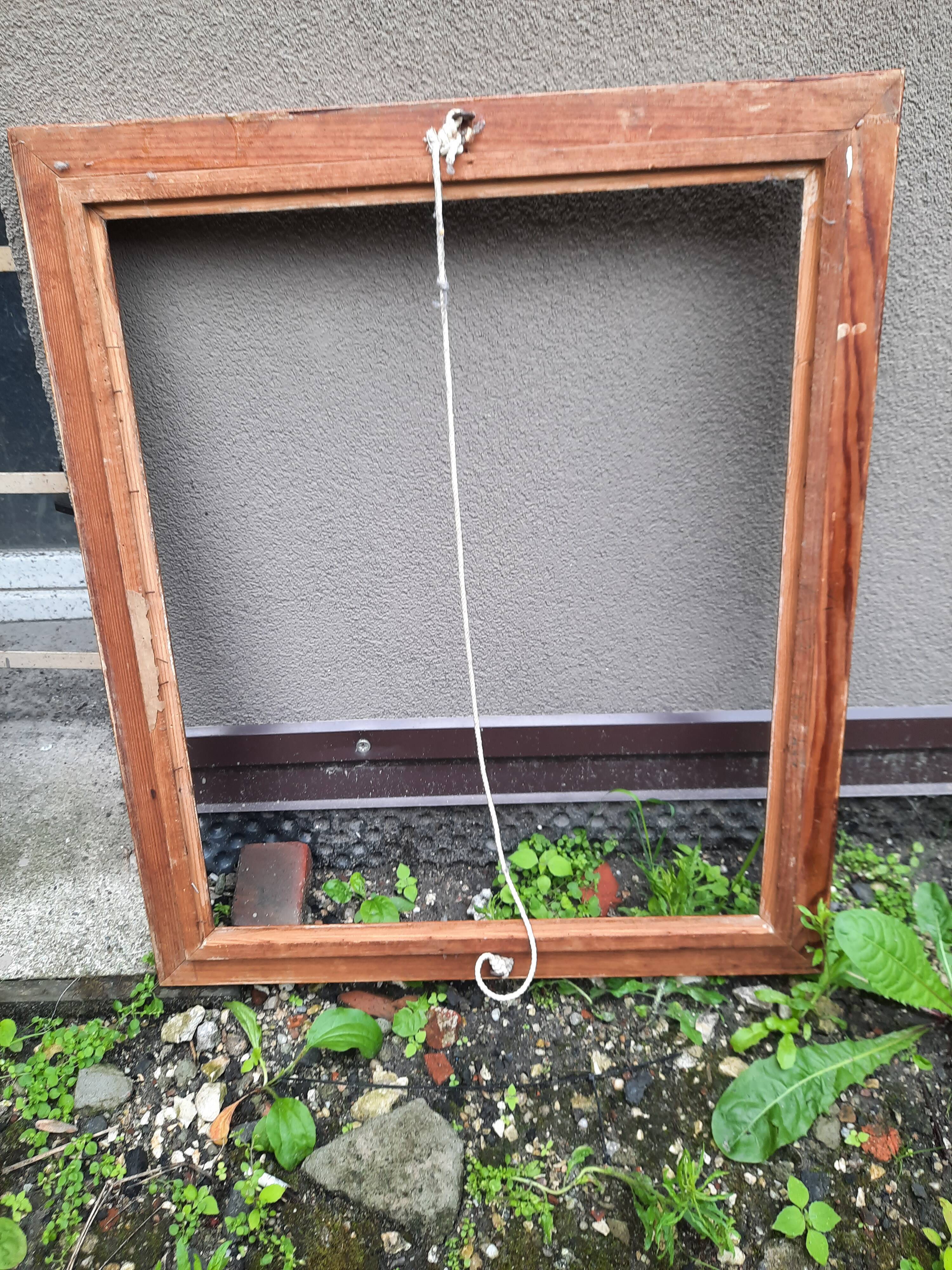 Wooden frame