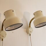 Pair of Scandinavian appliques "Bumling" by Anders Pehrson for Ateljé Lyktan 1970
