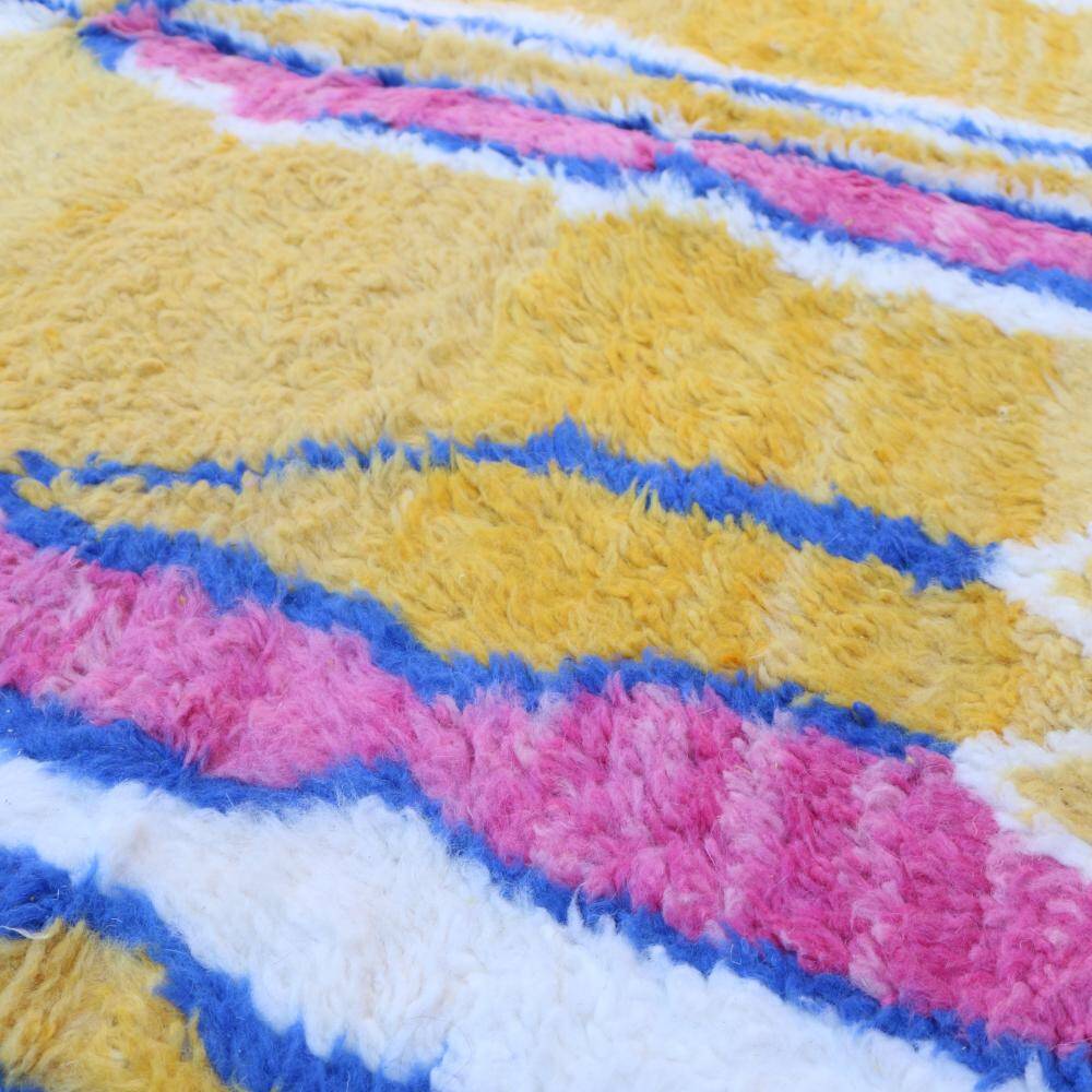 Modern Berber Rug - 259 x 145 cm
