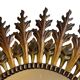 Magnificent sun mirror from the 1950s Italy.