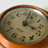Ancen vintage alarm clock JAZ, orange