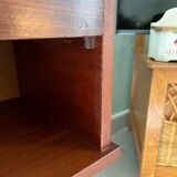 Vintage wooden bedside table