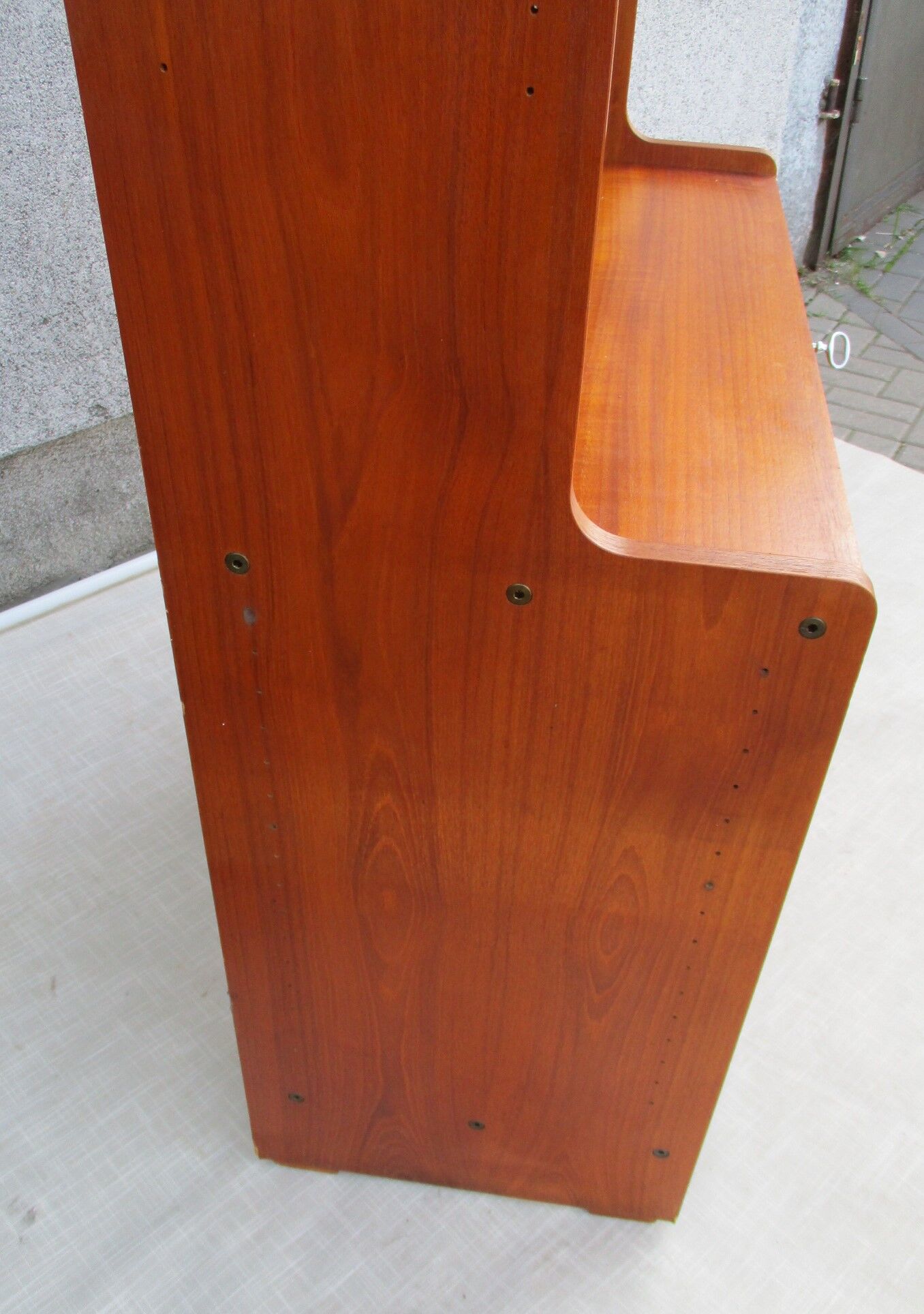 Wooden bookcase, 1960s, set of 2