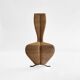 1 X  Postmodern 1980s Dining Side Rope Chair