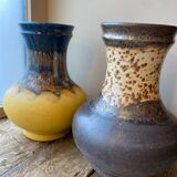 Two Uebelacker Ü-ceramics vases
