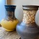 Two Uebelacker Ü-ceramics vases