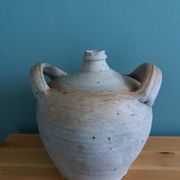 Terracotta vinegar jar
