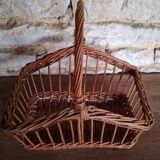 Vintage wicker basket