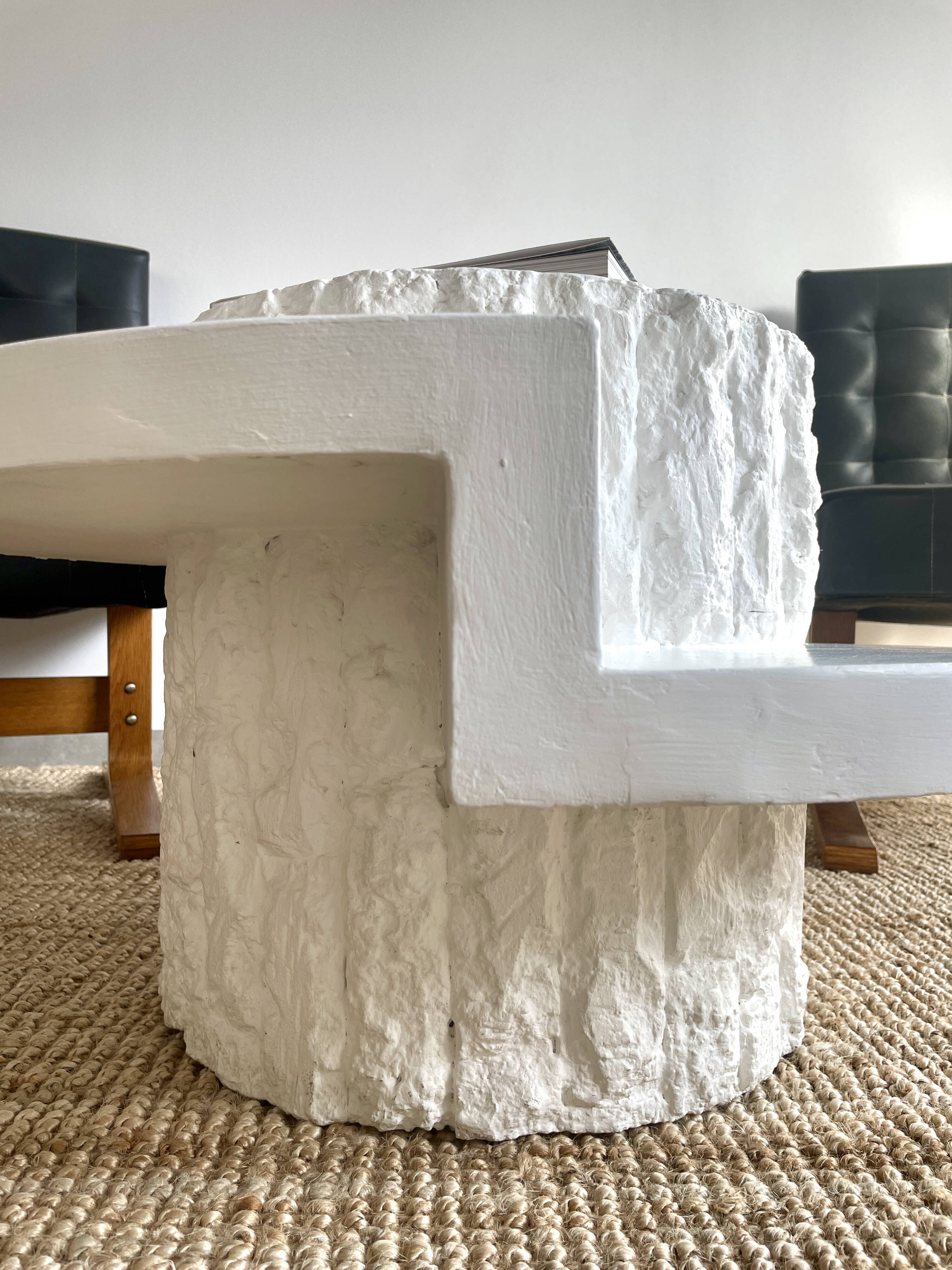 Magnussen ponte travertine coffee table