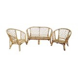 Rattan lounge
