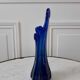 Soliflore in king blue glass paste
